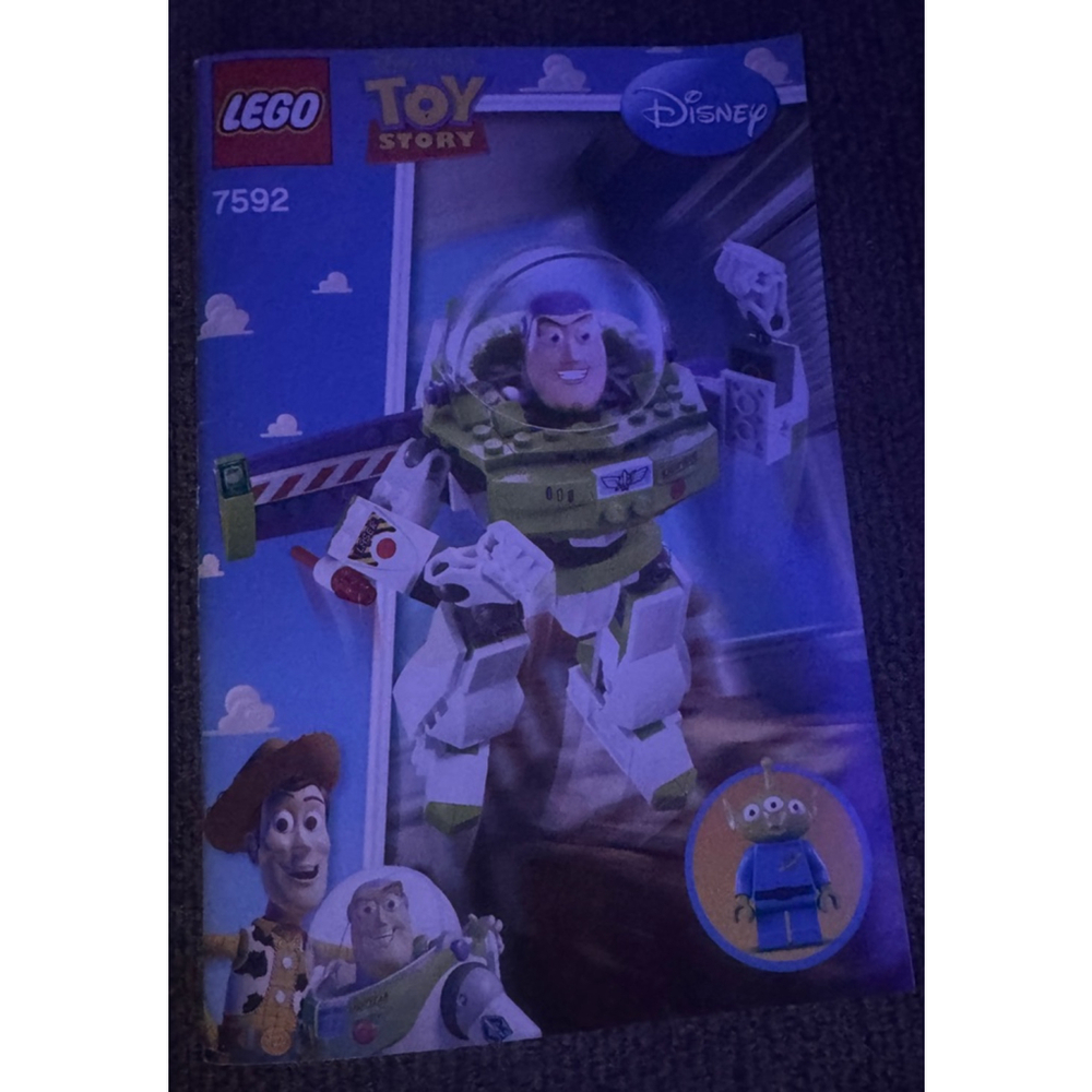 Lego #7592 Disney Buzz Lightyear Building Instructions Book Construct A Buzz ‘10